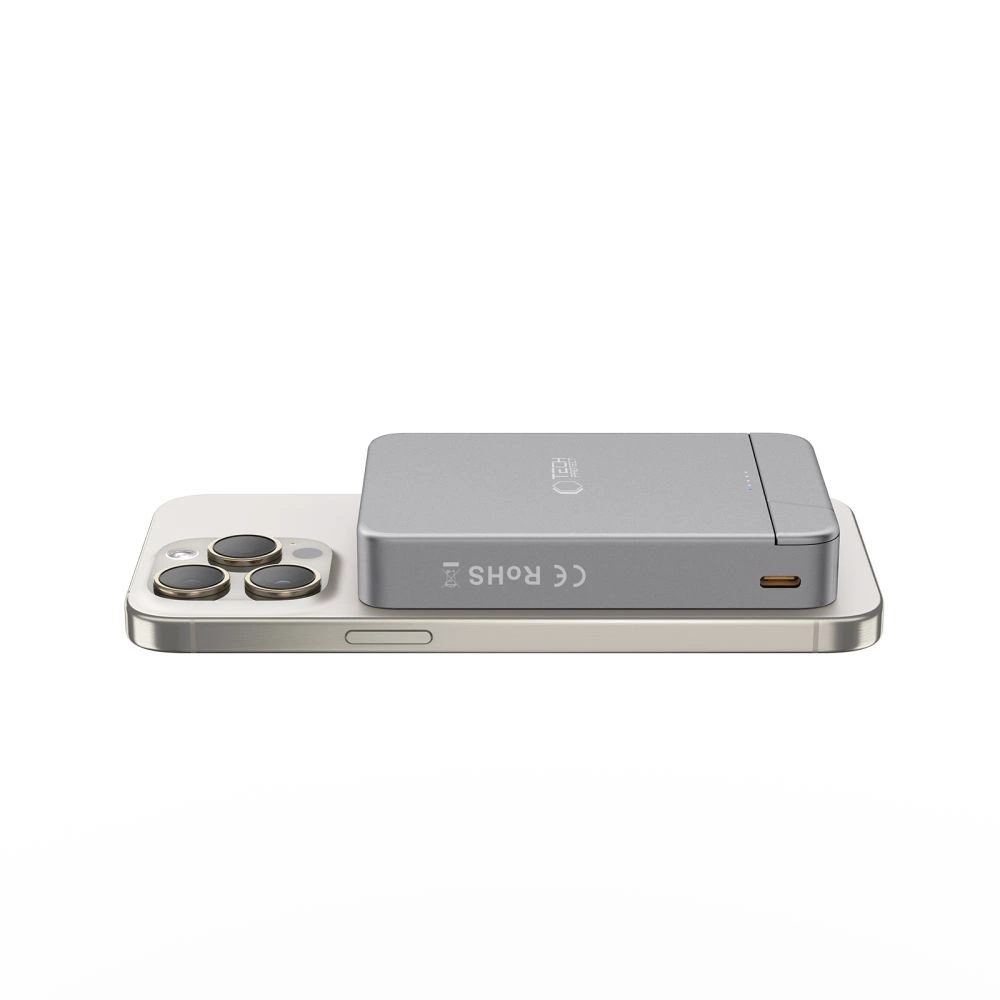Tech-Protect PB15 LifeMag MagSafe Powerbank 10000 mAh, Gray