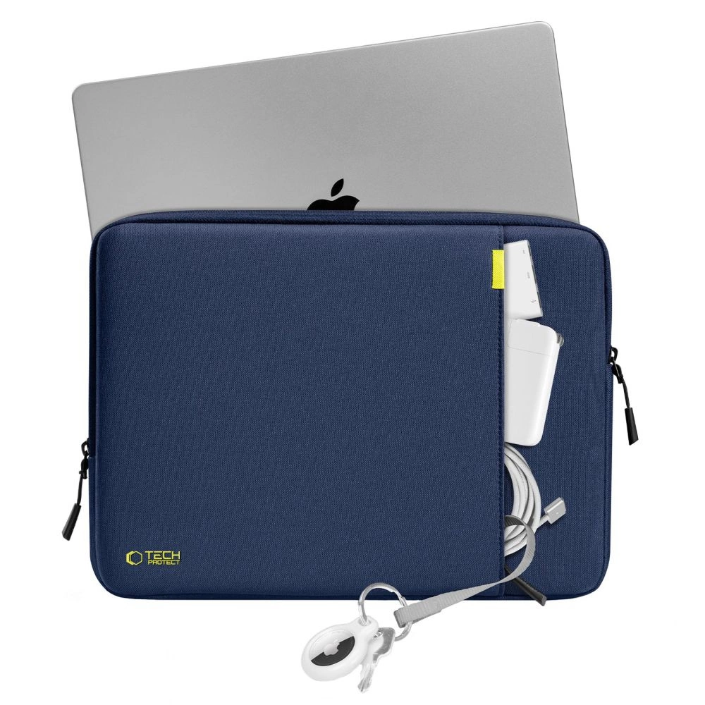 Tech-Protect Defender Laptop Bag 13-14\", Navy Blue