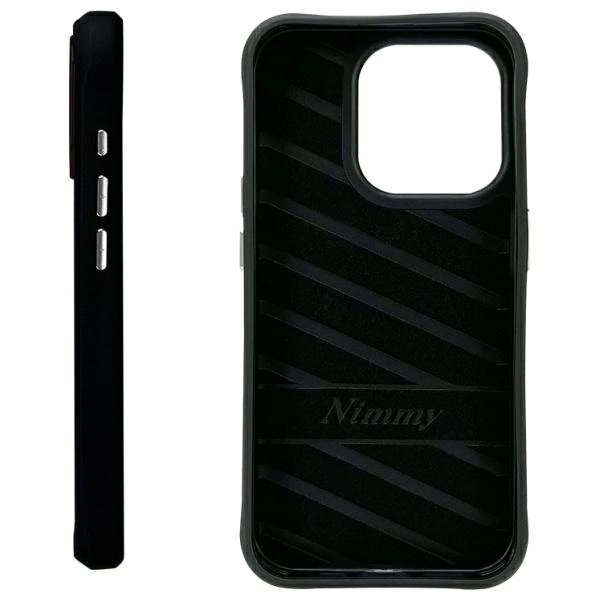 Nimmy Cool&Cute 2.0 Dog Phone Case Cover iPhone 15 Pro Max - Black