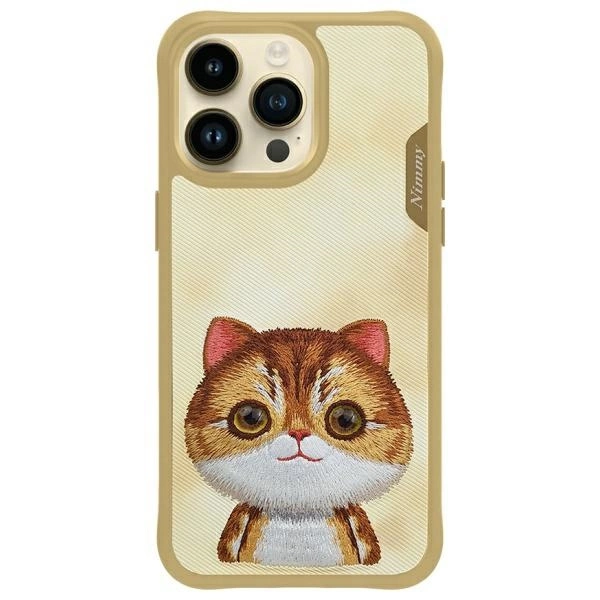 Nimmy Big Eyed Pet 2.0 Cat Phone Case Cover iPhone 15 Pro Max - Green