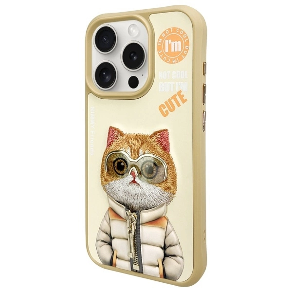 Nimmy Cool&Cute 2.0 Cat Phone Case Cover iPhone 15 Pro Max - Green