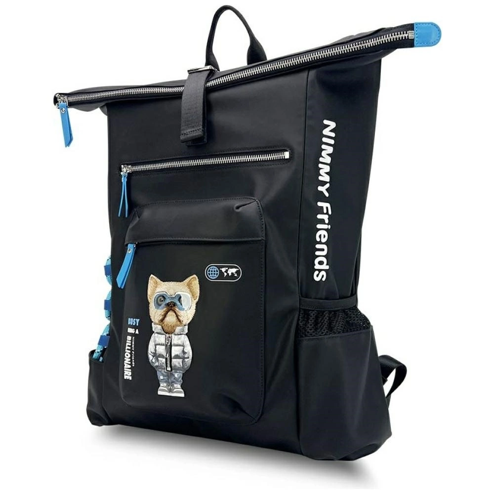 Nimmy Cool&Cute 2.0 Dog Laptop Backpack - Black