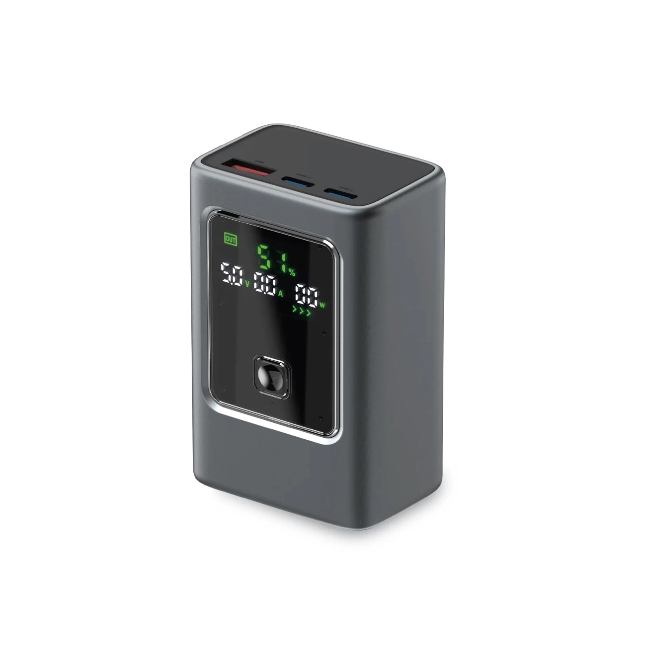 Powerbank SBS 10000mAh PD 35W with LCD display - gray