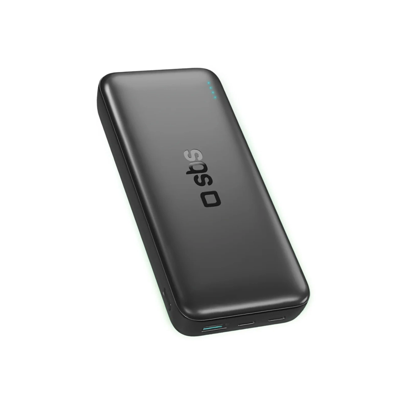 SBS Infinity Power Bank 20000mAh 10W LiFePo₄ USB-A USB-C - Black