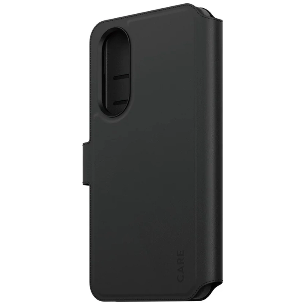 PanzerGlass CARE Feature Tango 2in1 Wallet Case for Samsung Galaxy S25 Edge, Black