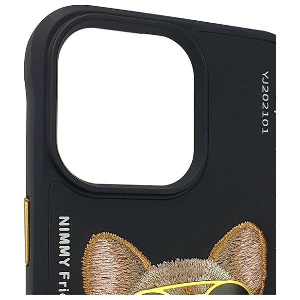 Nimmy Glasses Cool Phone Case Cover iPhone 15 Pro Max - Black