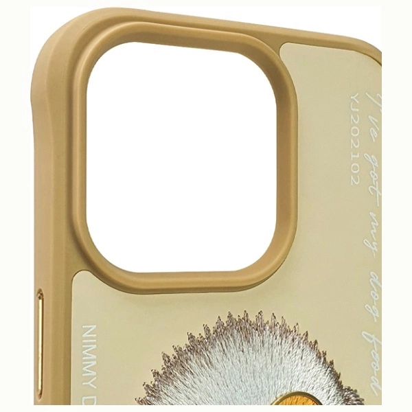 Nimmy Glasses Cool Phone Case Cover iPhone 15 Pro Max - Beige