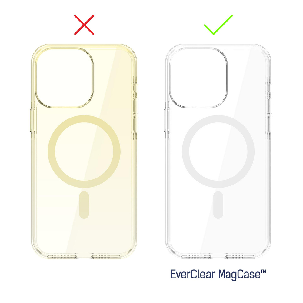 3mk EverClear MagPhone Case Cover Apple iPhone 15 Pro Max - Transparent