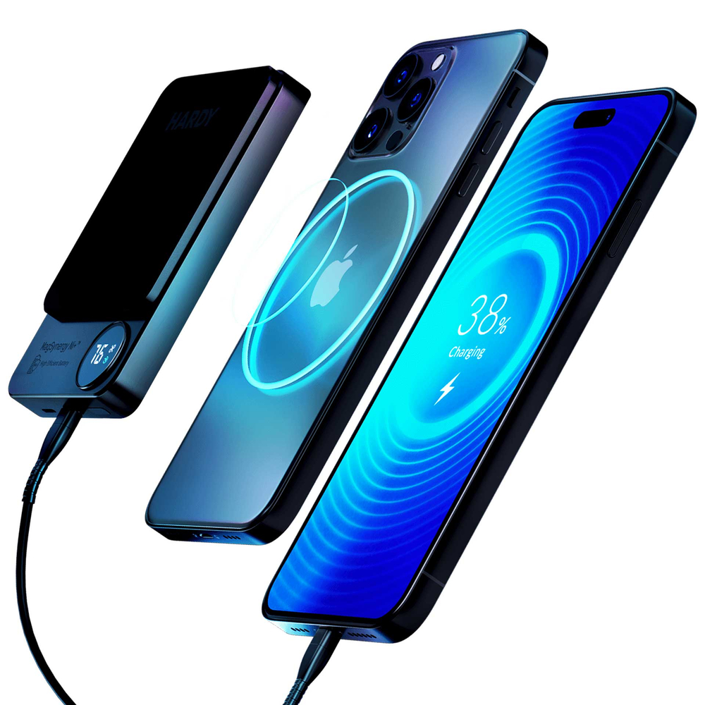 3Mk Protection HARDY MagSynergy Ni+ Power Bank 5000mAh 22.5W Black