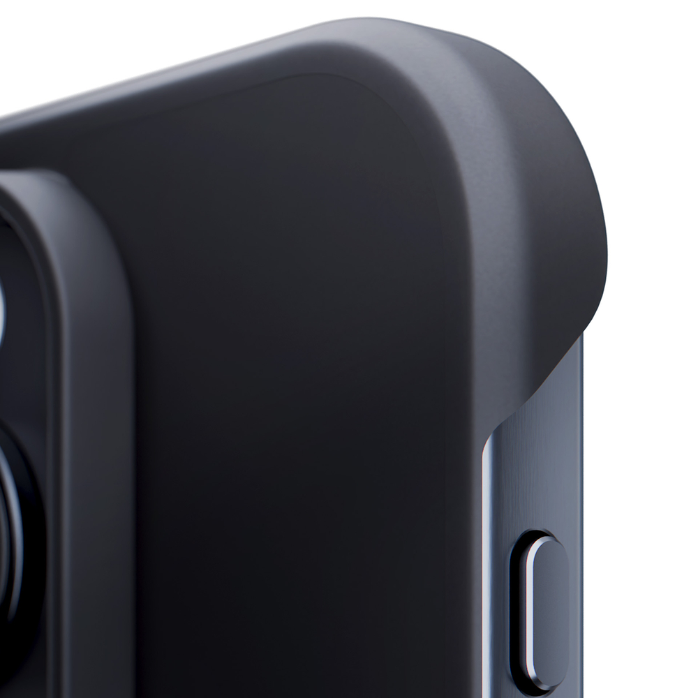 3mk Apple iPhone 15 Pro Max Case Just20g Matt Case, Matte Black