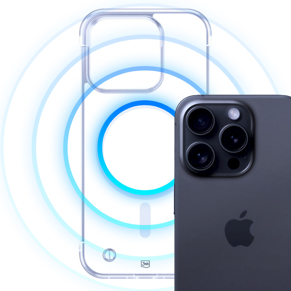 3mk iPhone 14 Pro Max Case Just20g MagCase, Transparent