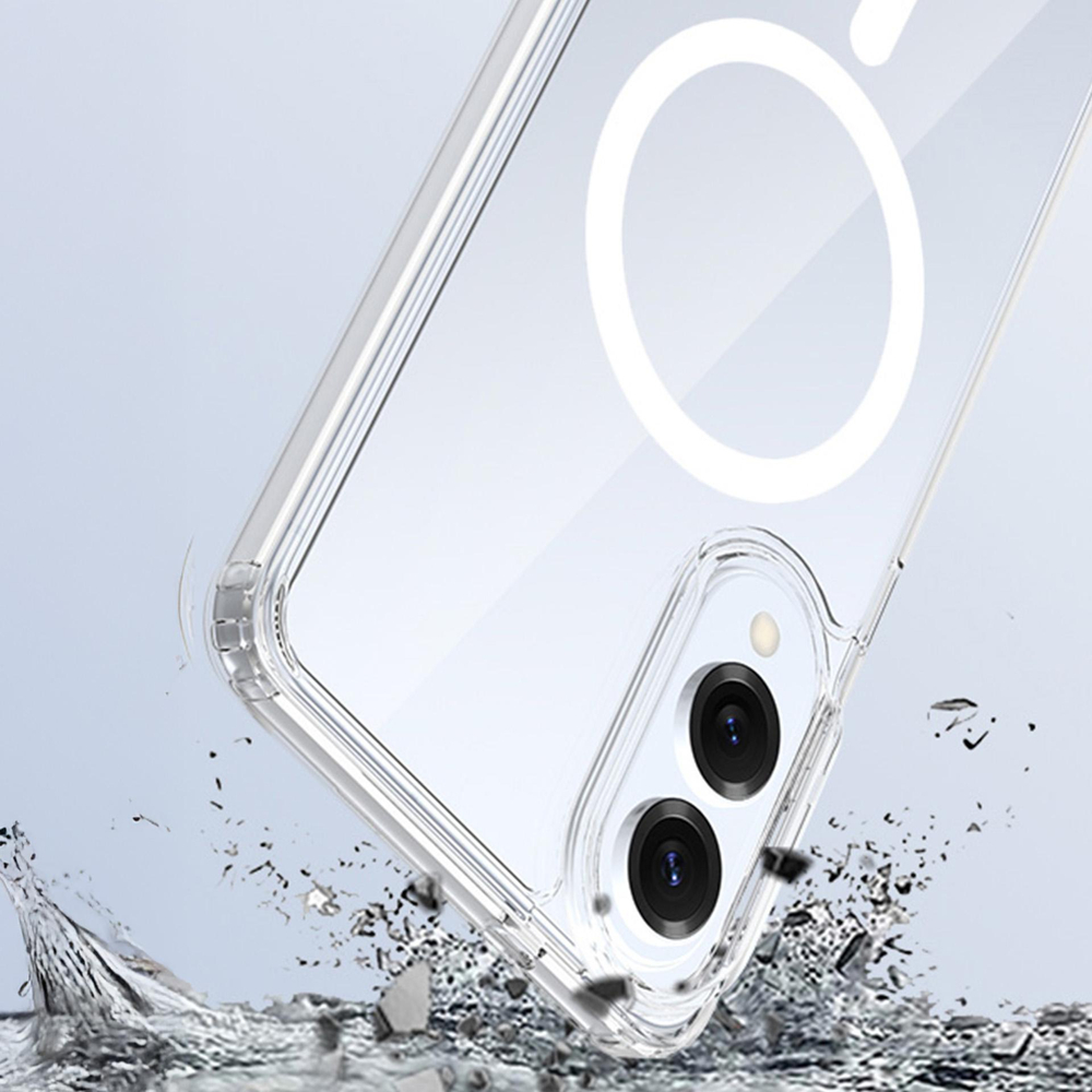 3mk Armor MagCase for Samsung Galaxy S25 Edge, Transparent
