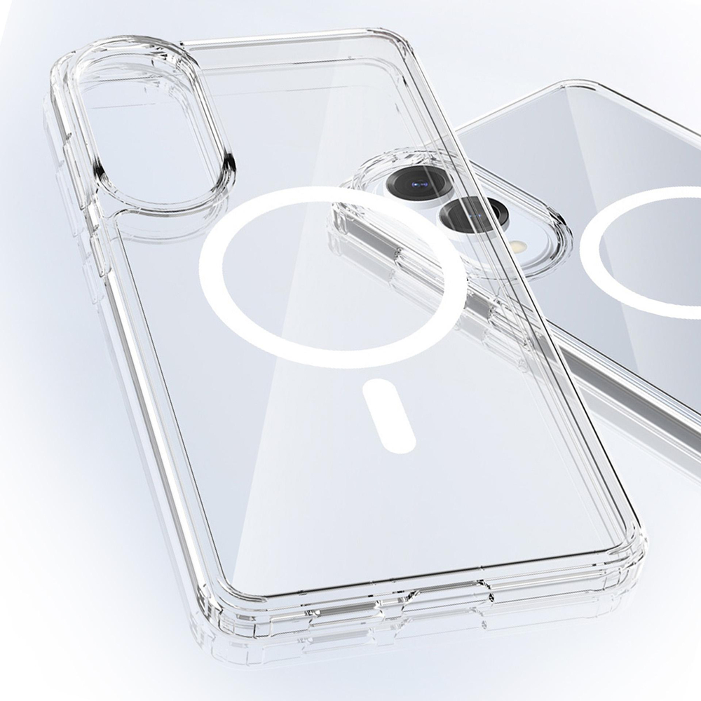 3mk Armor MagCase for Samsung Galaxy S25 Edge, Transparent