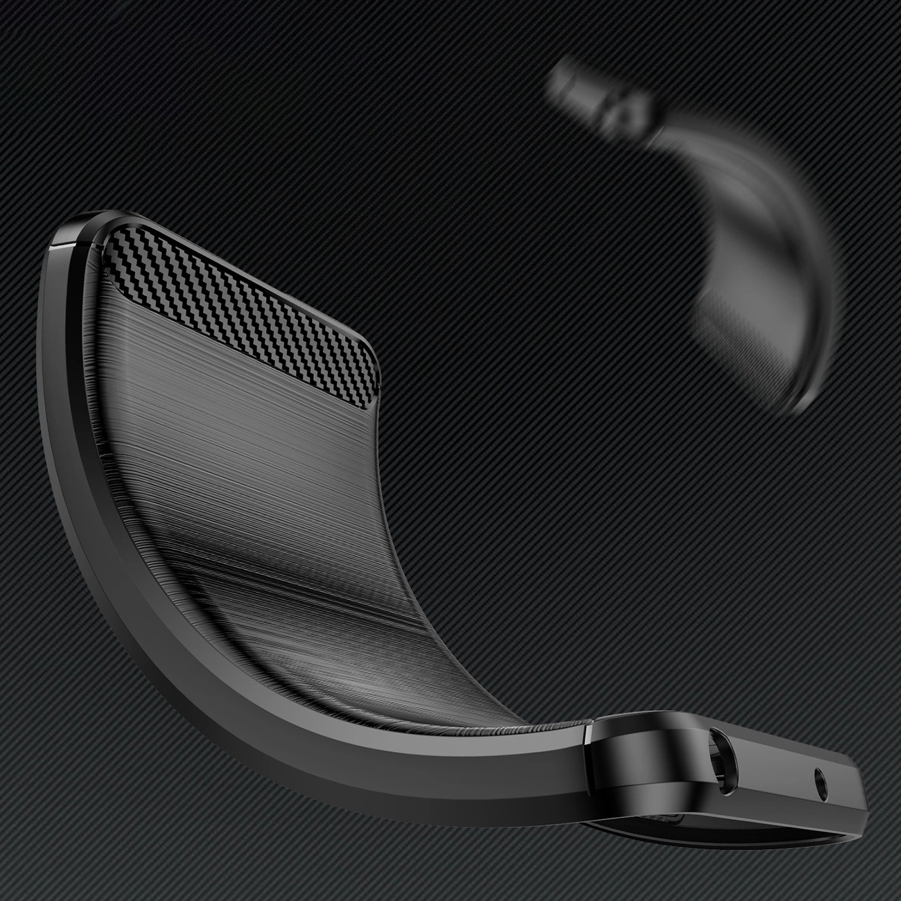 Carbon Case Google Pixel 10 Pro XL vāciņš, melns