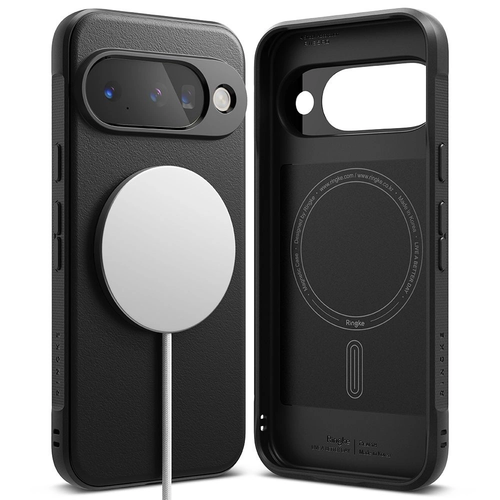 Ringke Google Pixel 10 vāciņš Onyx Magnetic MagSafe, melns