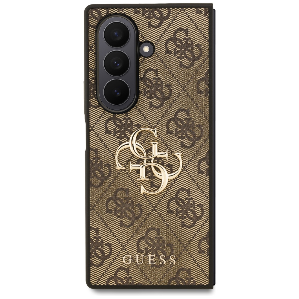 Guess Samsung Galaxy Z Fold7 Case Big 4G Logo Classic Logo, Brown