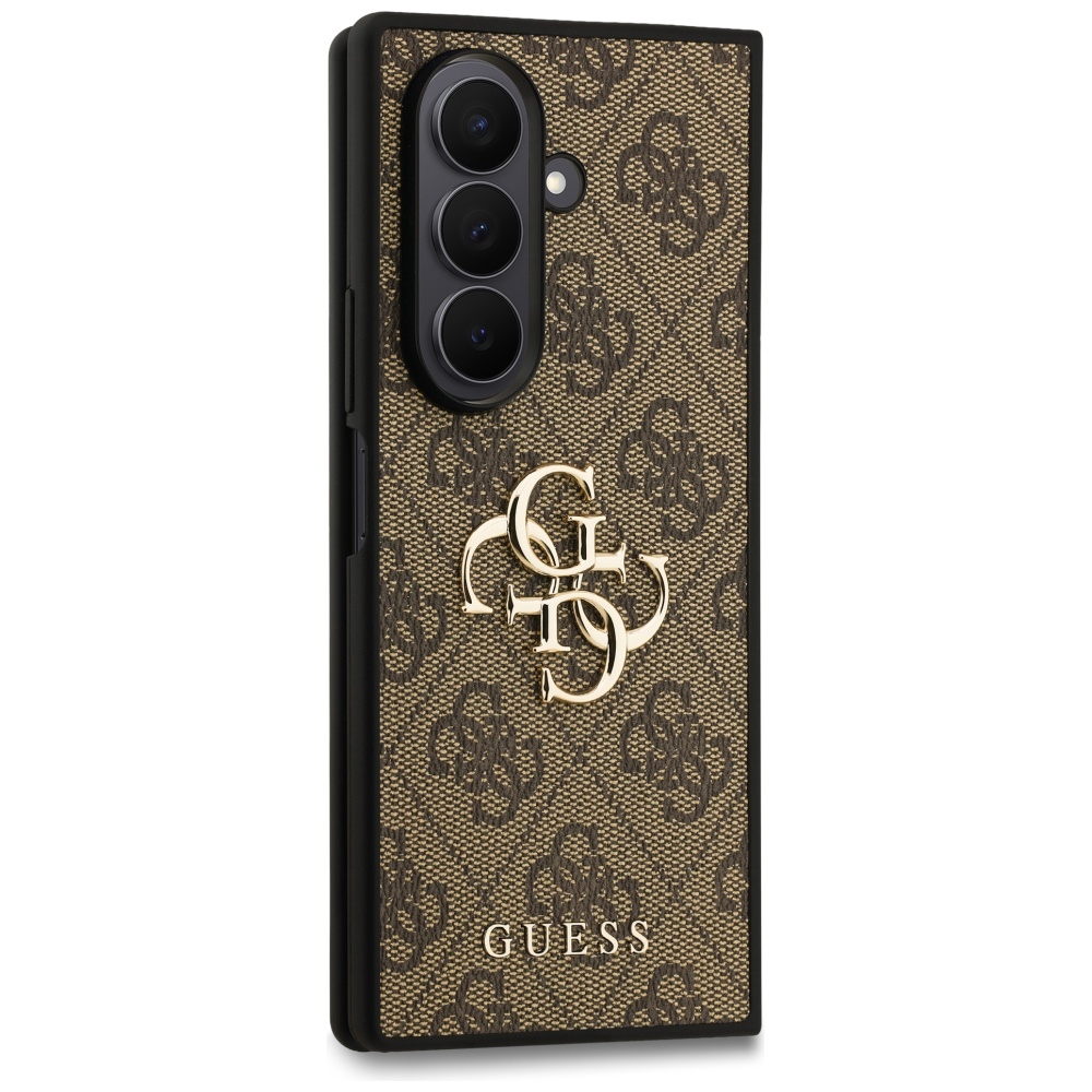 Guess Samsung Galaxy Z Fold7 Case Big 4G Logo Classic Logo, Brown