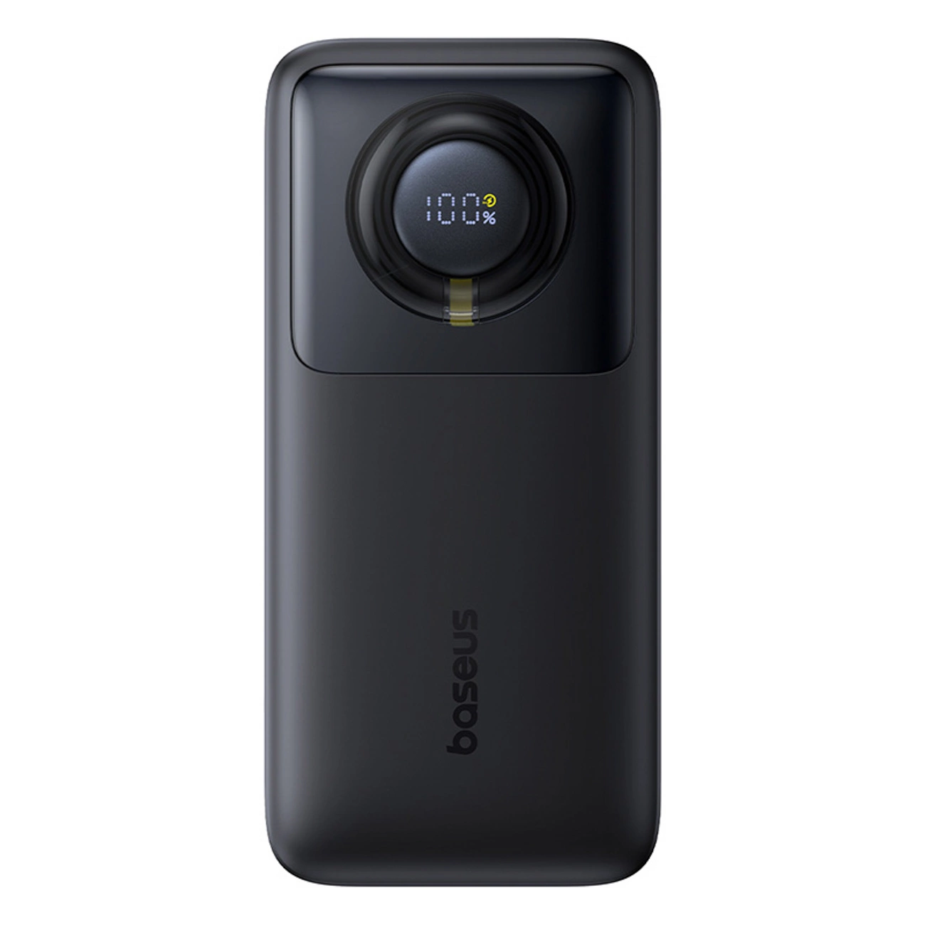 Baseus Free2Pull 20000mAh 65W Power Bank with Retractable USB-C Cable - Black