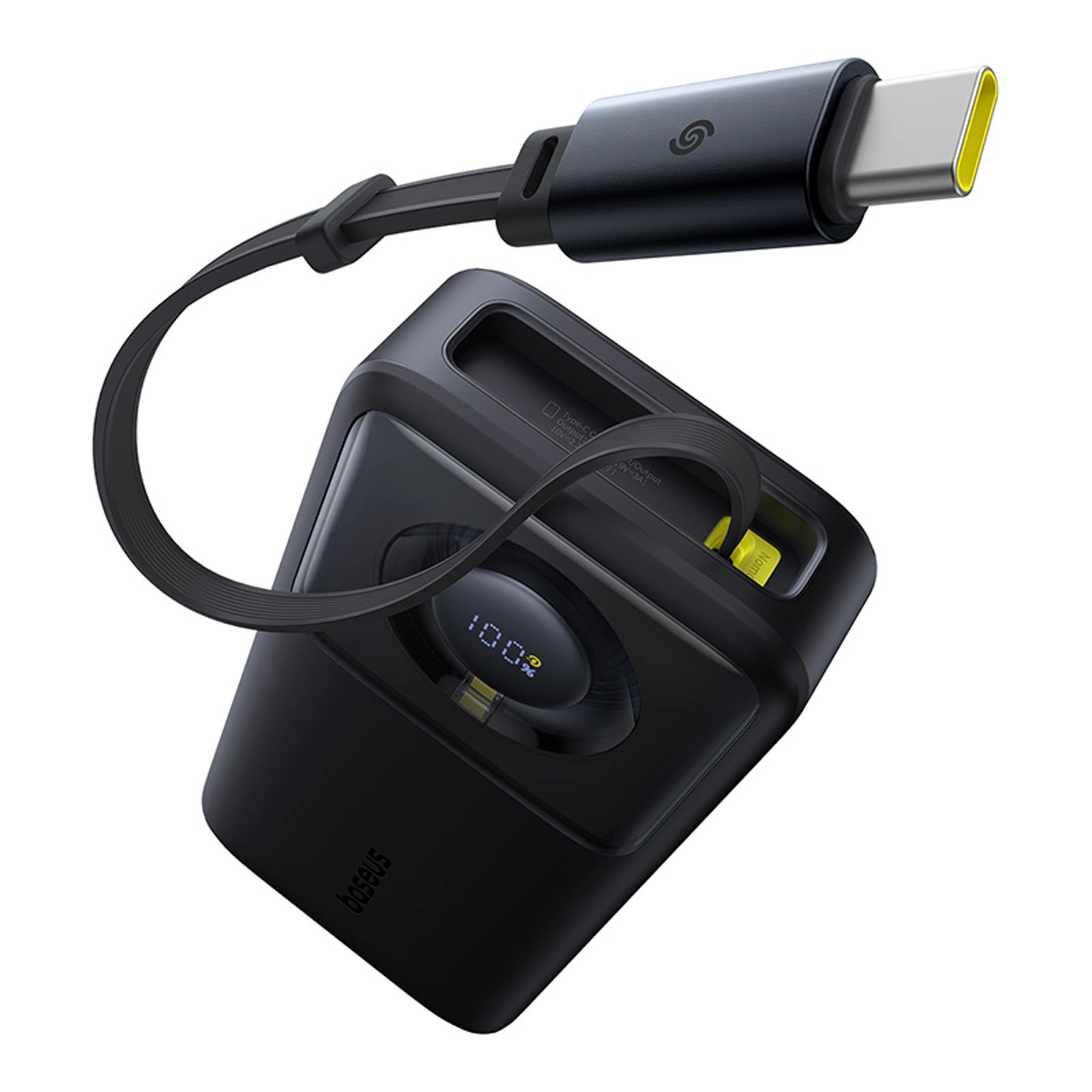Baseus Free2Pull 20000mAh 65W внешний аккумулятор с выдвижным USB-C кабелем –...