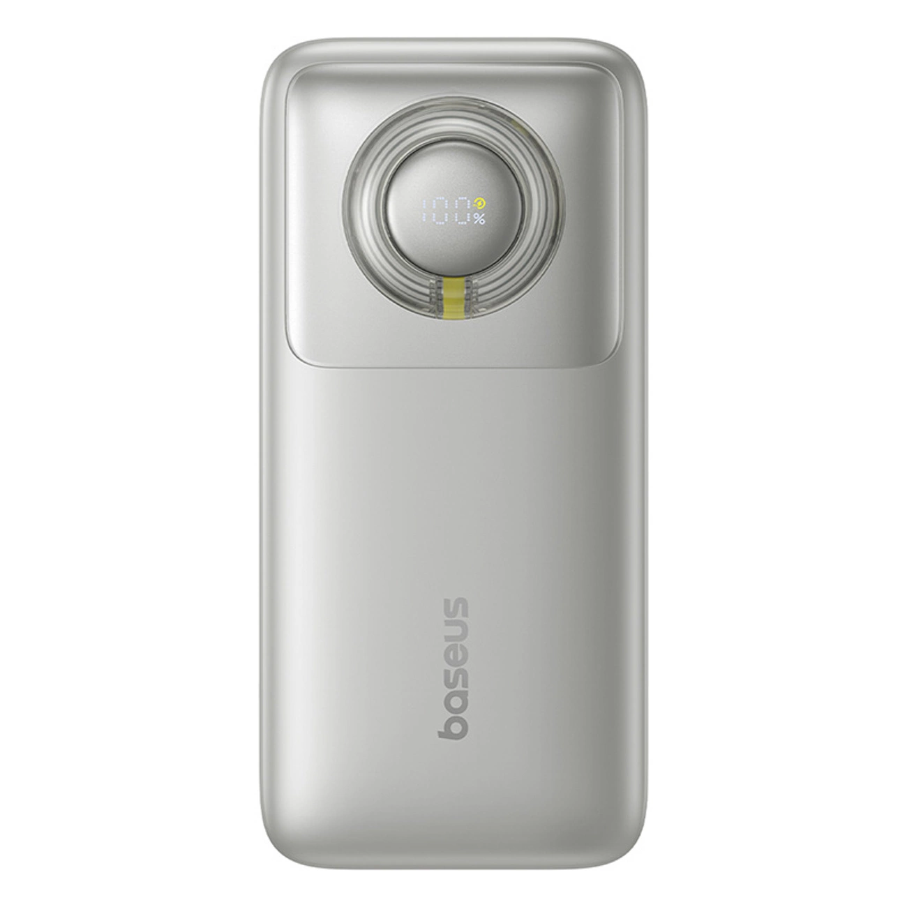 Baseus Free2Pull 20000mAh 65W Power Bank with Retractable USB-C Cable - Gray