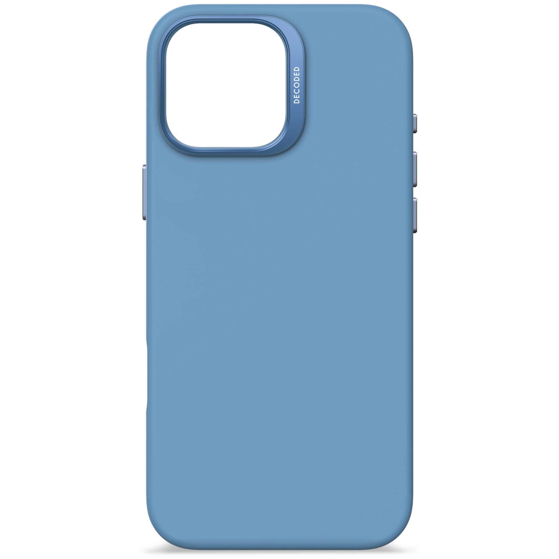 Decoded AntiMicrobial Silicone Case with MagSafe for iPhone 16 Pro Max - Blue