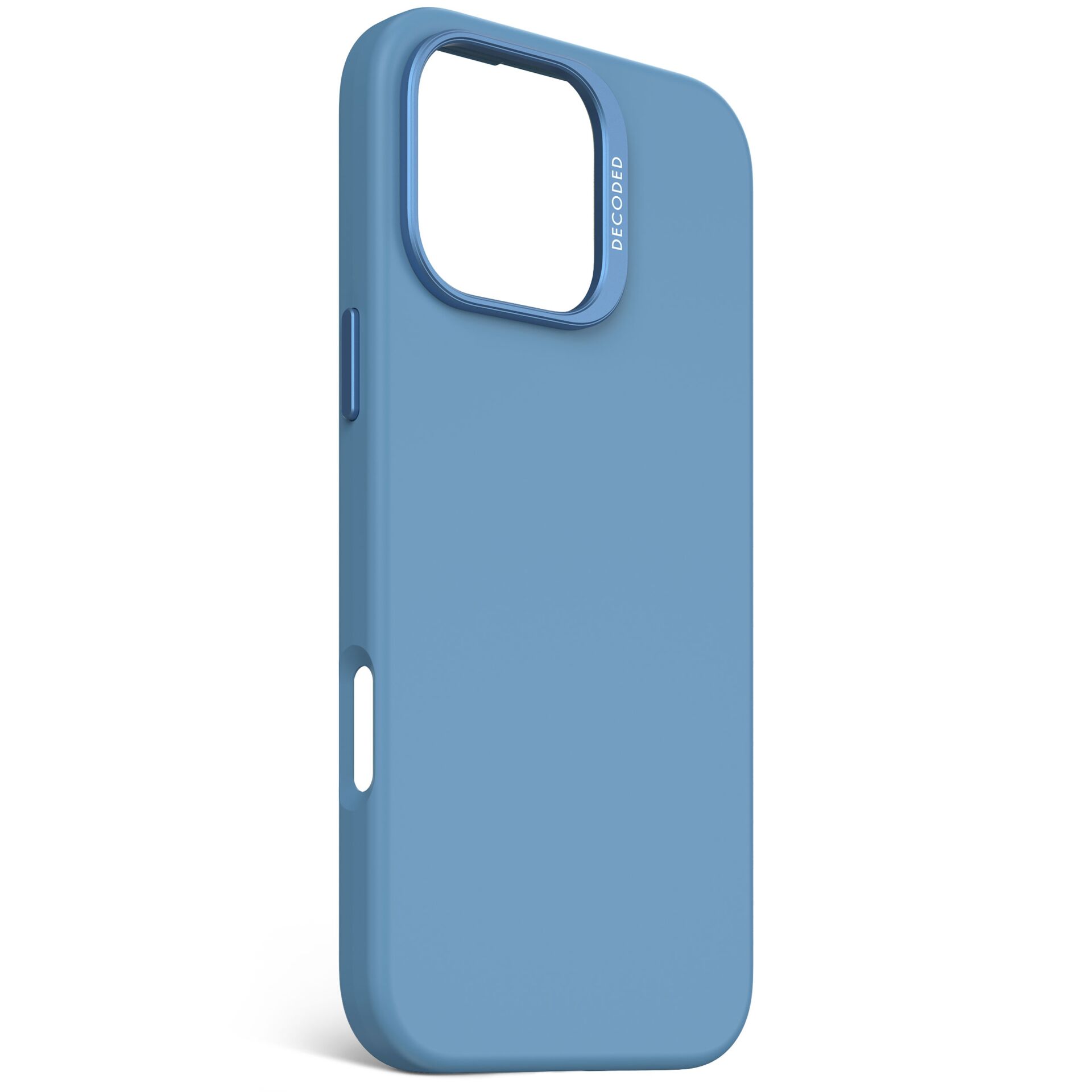 Decoded AntiMicrobial Silicone Case with MagSafe for iPhone 16 Pro Max - Blue