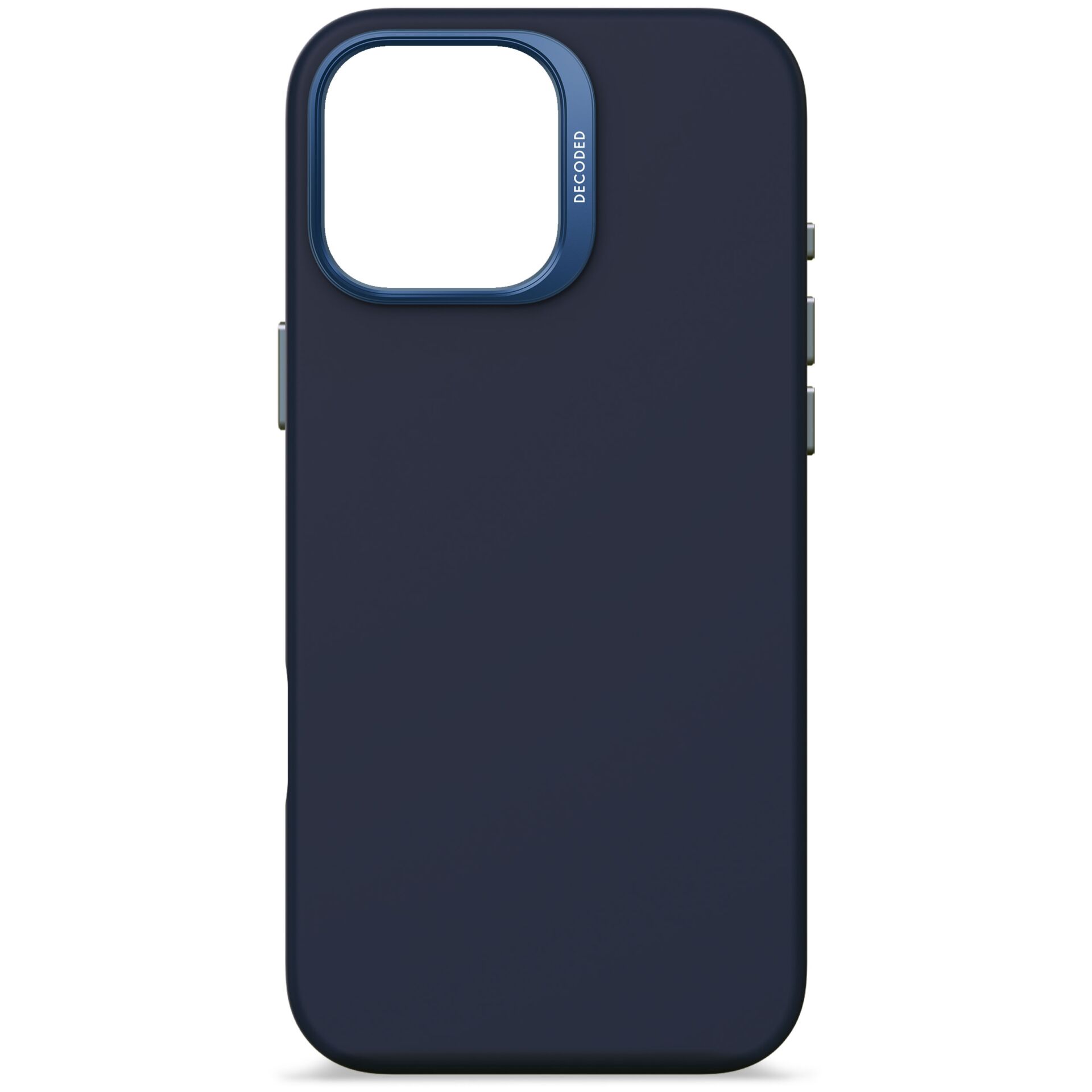 Decoded AntiMicrobial Silicone Case with MagSafe for iPhone 16 Pro Max - Navy Blue