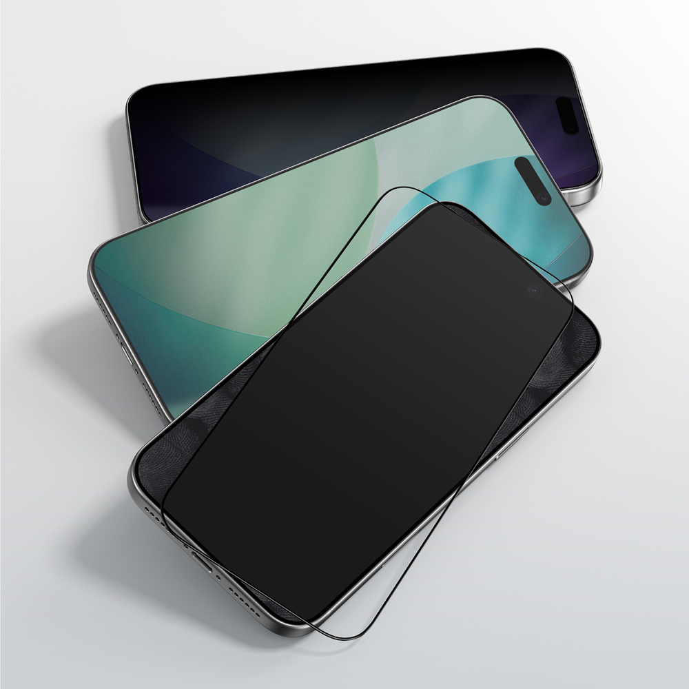Apple iPhone 17 6.3\'\' AmazingThing Radix Приватное Защитное Стекло на Весь Экран |...
