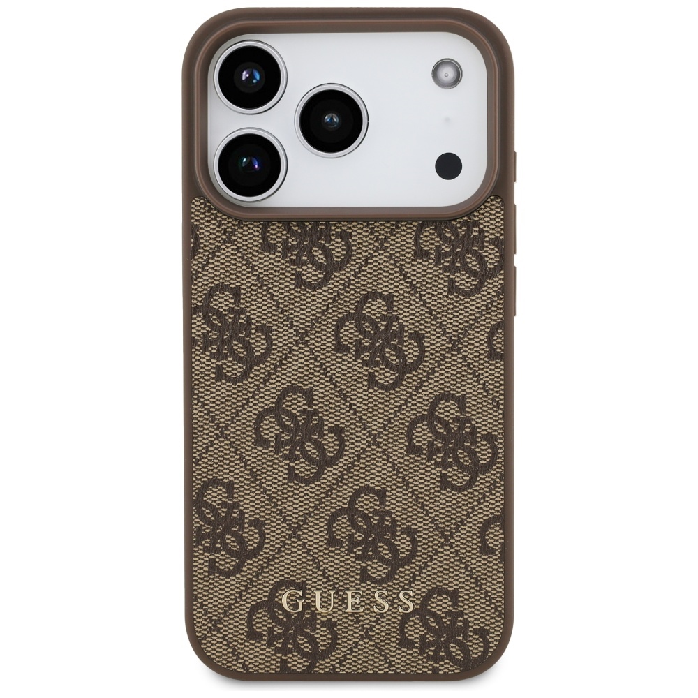 Guess 4G Classic Phone Case Cover iPhone 17 Pro - Brown (1)