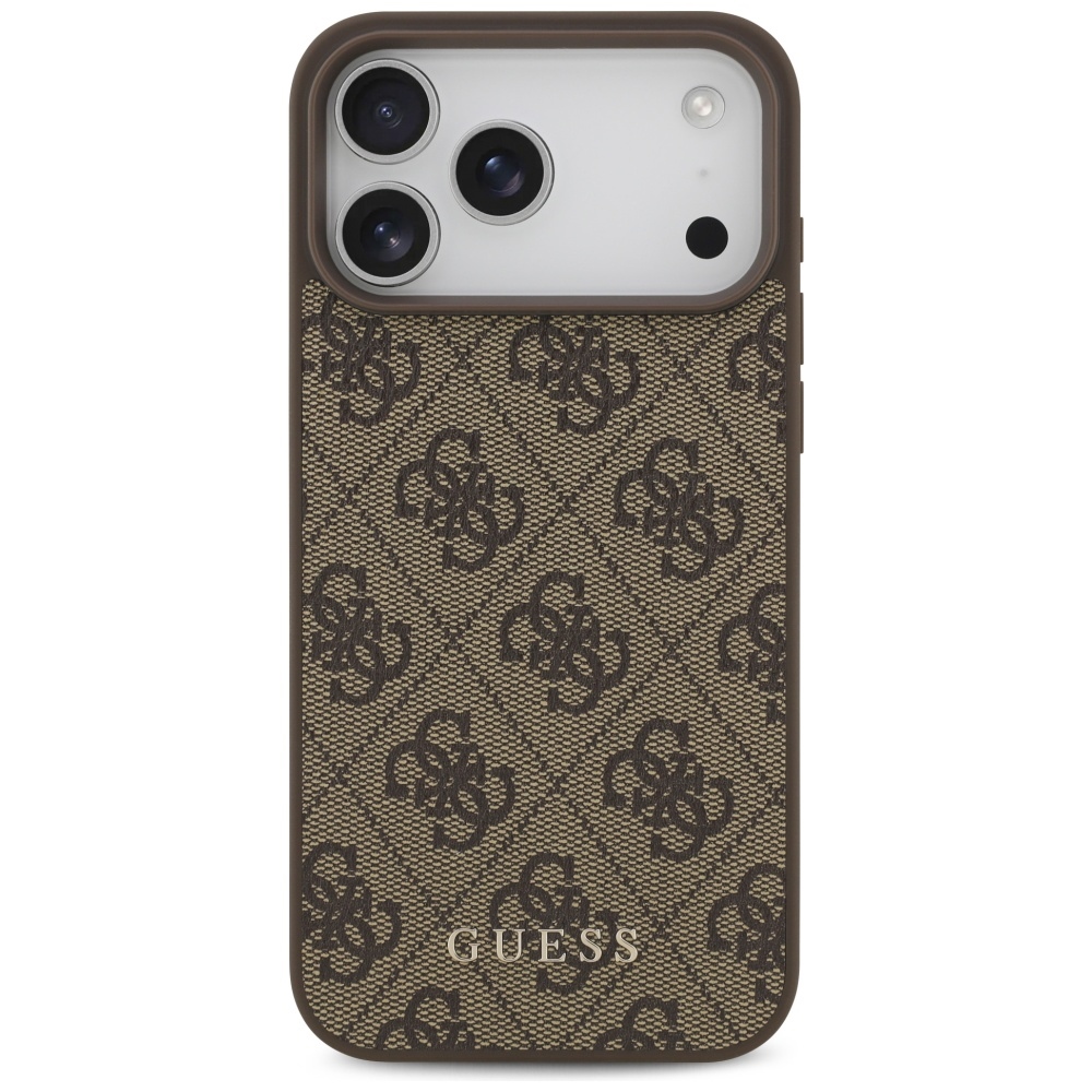 Guess 4G Classic Phone Case Cover iPhone 17 Pro Max - Brown (1)
