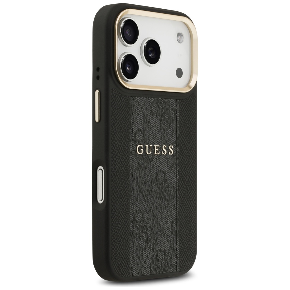 Guess 4G Stripe MagSafe Phone Case Cover iPhone 17 Pro - black (2)