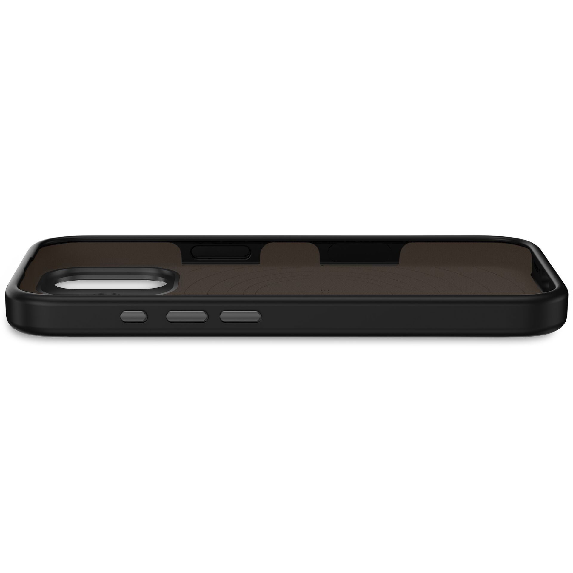 Decoded AntiMicrobial Silicone MagSafe Case for iPhone 17, Black