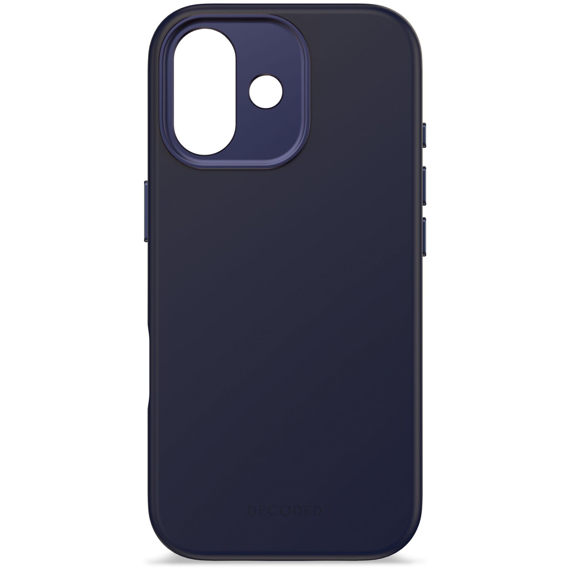 Decoded Silicone MagSafe Case for iPhone 17 - Navy Blue