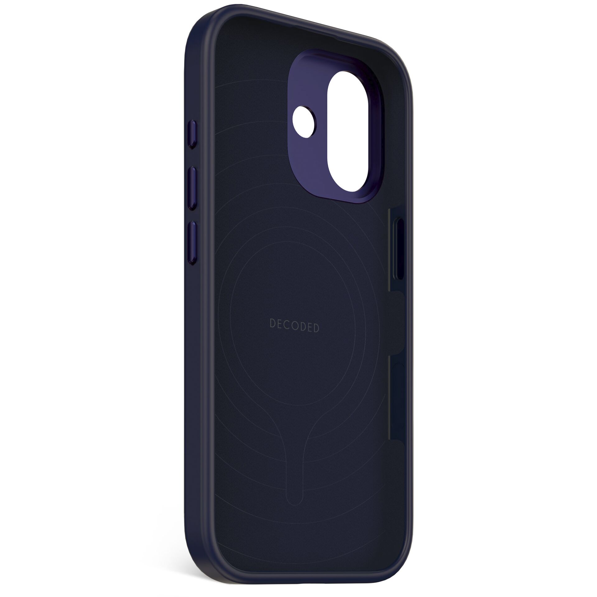 Decoded Silicone MagSafe Case for iPhone 17 - Navy Blue