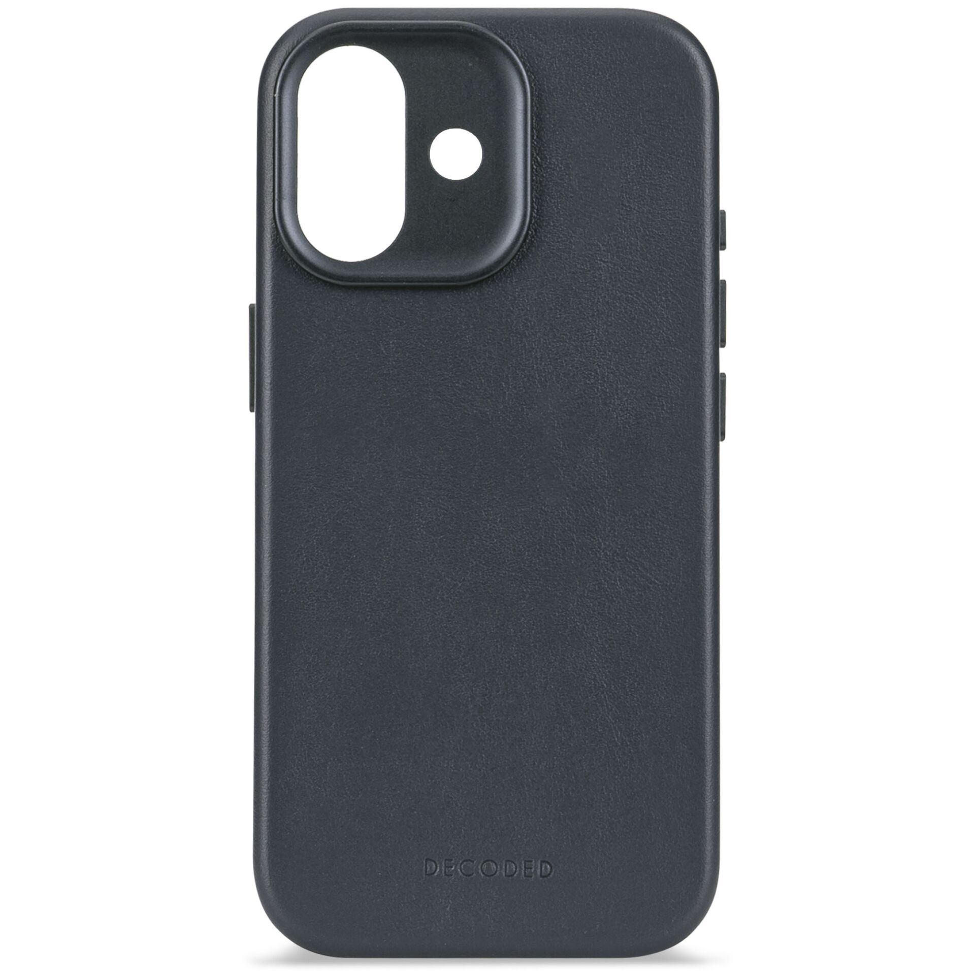Decoded Leather MagSafe Case for iPhone 17 - Navy Blue