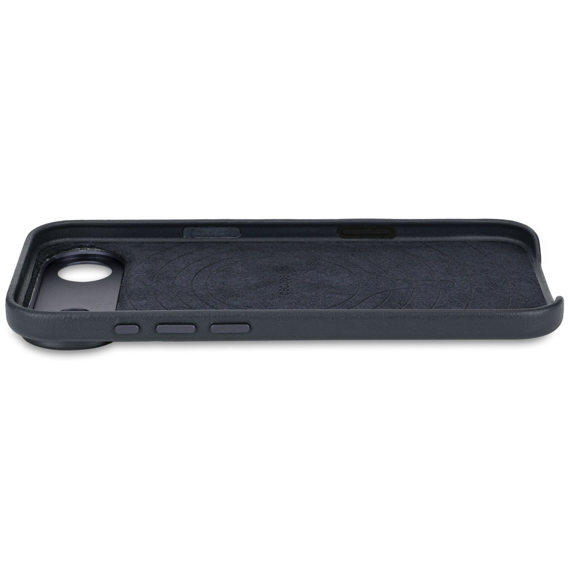 Decoded Leather MagSafe Case for iPhone 17 - Navy Blue