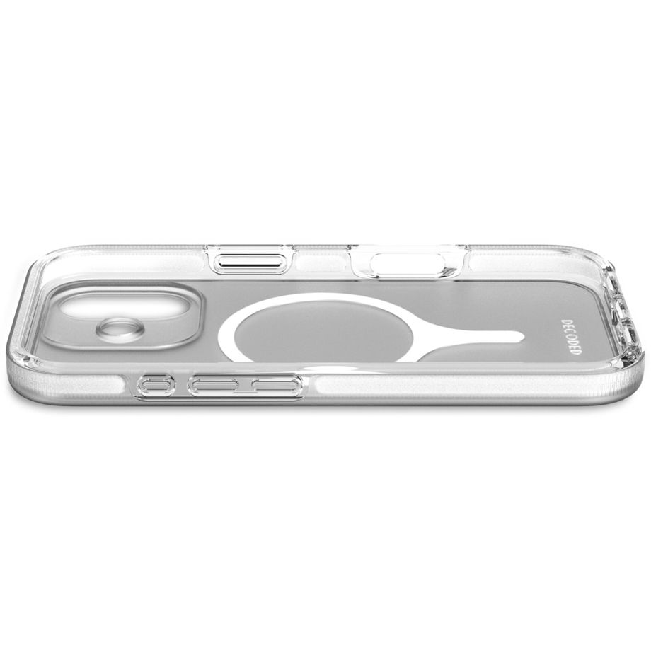 Decoded DropTec MagSafe Case for iPhone 17, Transparent Matte