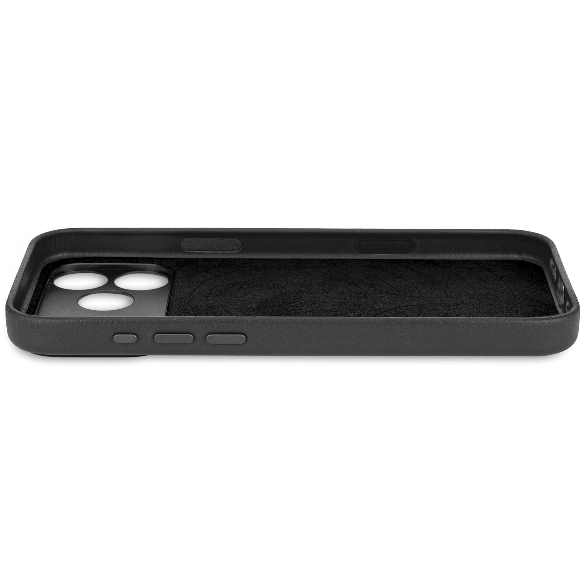 Decoded Leather MagSafe Case for iPhone 17 Pro, Black