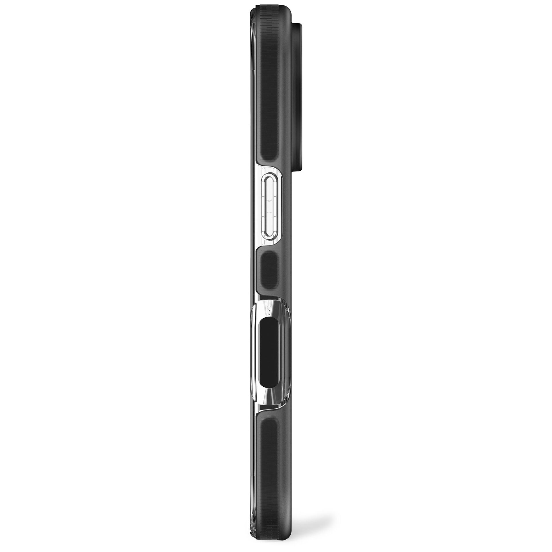 Decoded DropTec MagSafe Case for iPhone 17 Pro - Black/Transparent