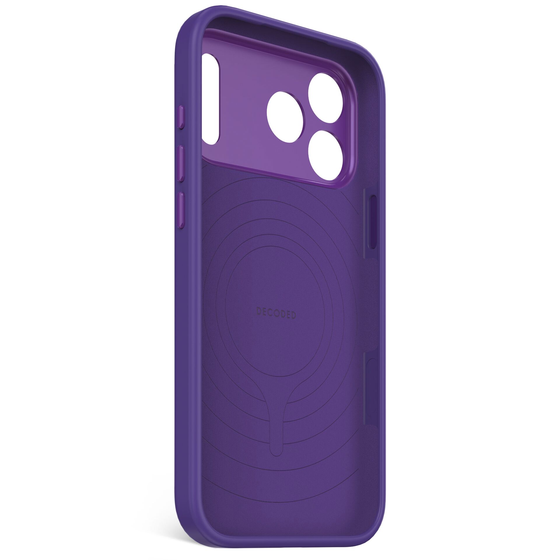 Decoded MagSafe Silicone Case for Apple iPhone 17 Pro Max, Purple