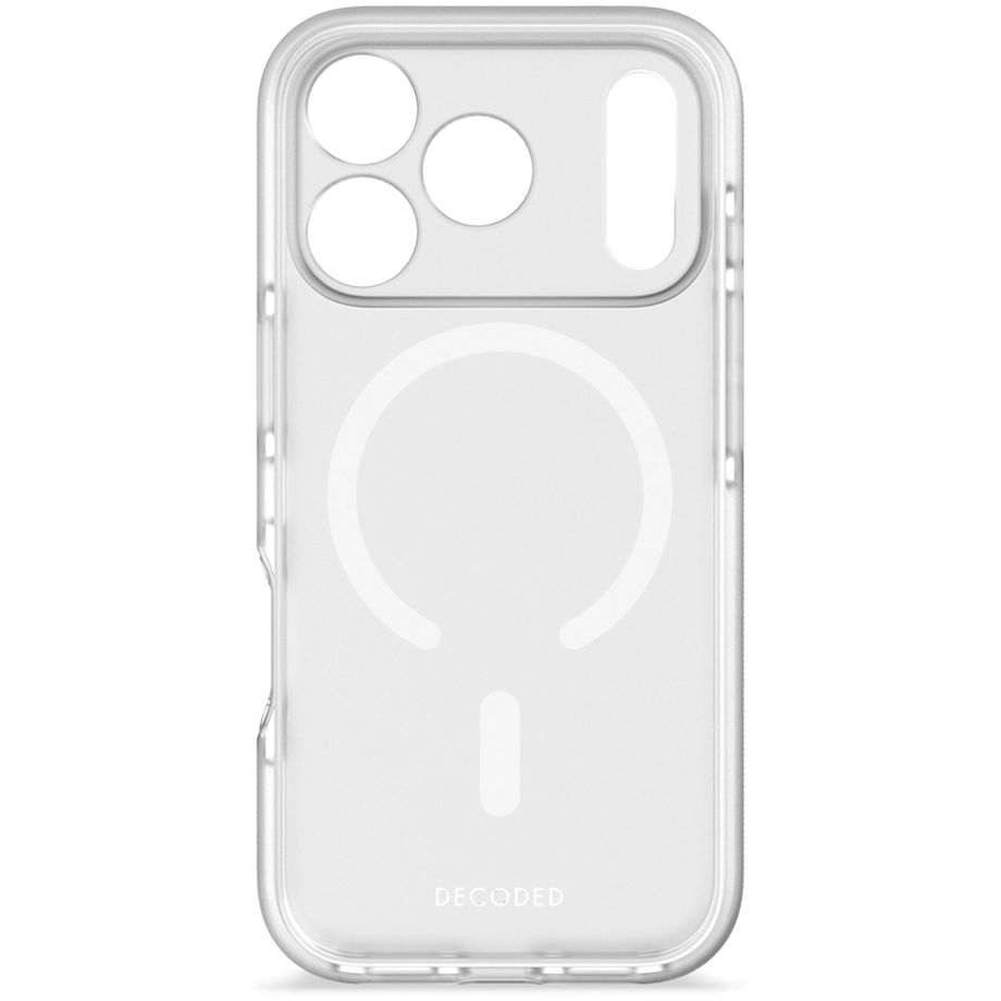 Decoded DropTec Transparent Backcover MagSafe Phone Case Cover iPhone 17 Pro Max - Translucent