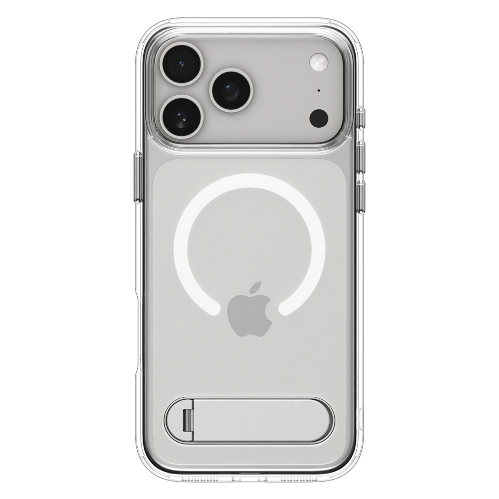 Spigen Ultra Hybrid "S" MagSafe Phone Case Cover iPhone 17 Pro - Clear and White (0)