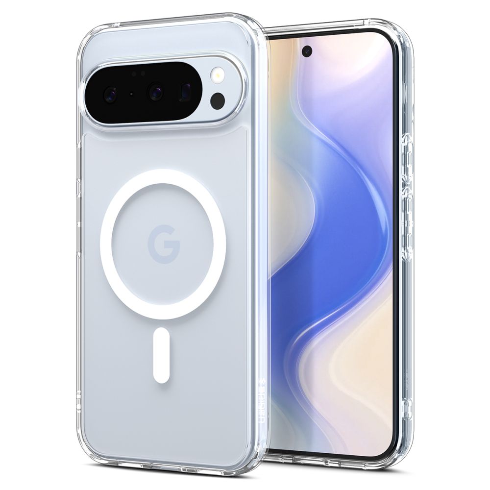 Spigen Ultra Hybrid Mag MagSafe Phone Case Cover Google Pixel 10 / 10 Pro - Clear and White (0)