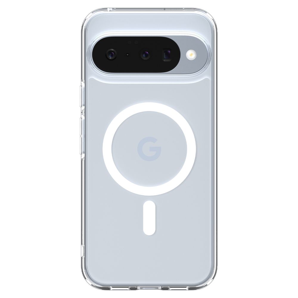 Spigen Ultra Hybrid Mag MagSafe Phone Case Cover Google Pixel 10 / 10 Pro - Clear and White (1)