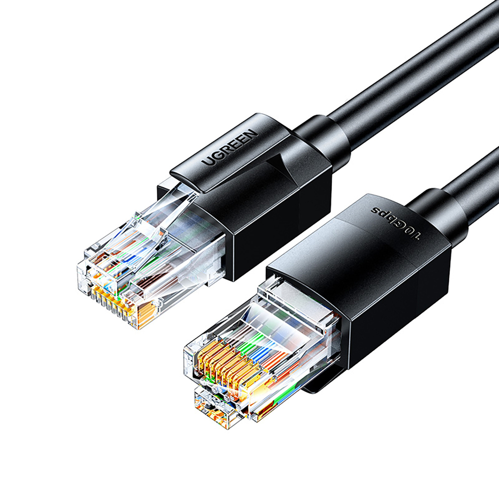 Ugreen Cat6 F/UTP Ethernet Cable 8m - Black