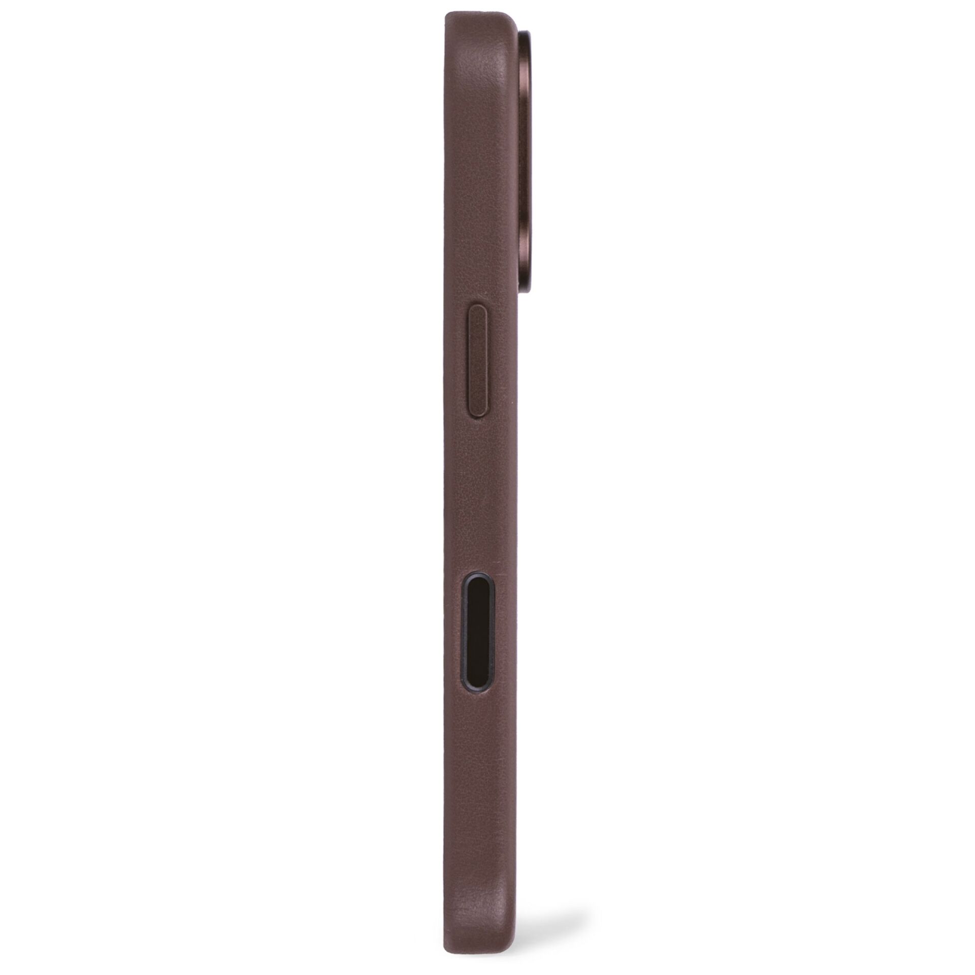 Decoded Leather Backcover with MagSafe for iPhone 17, Brown