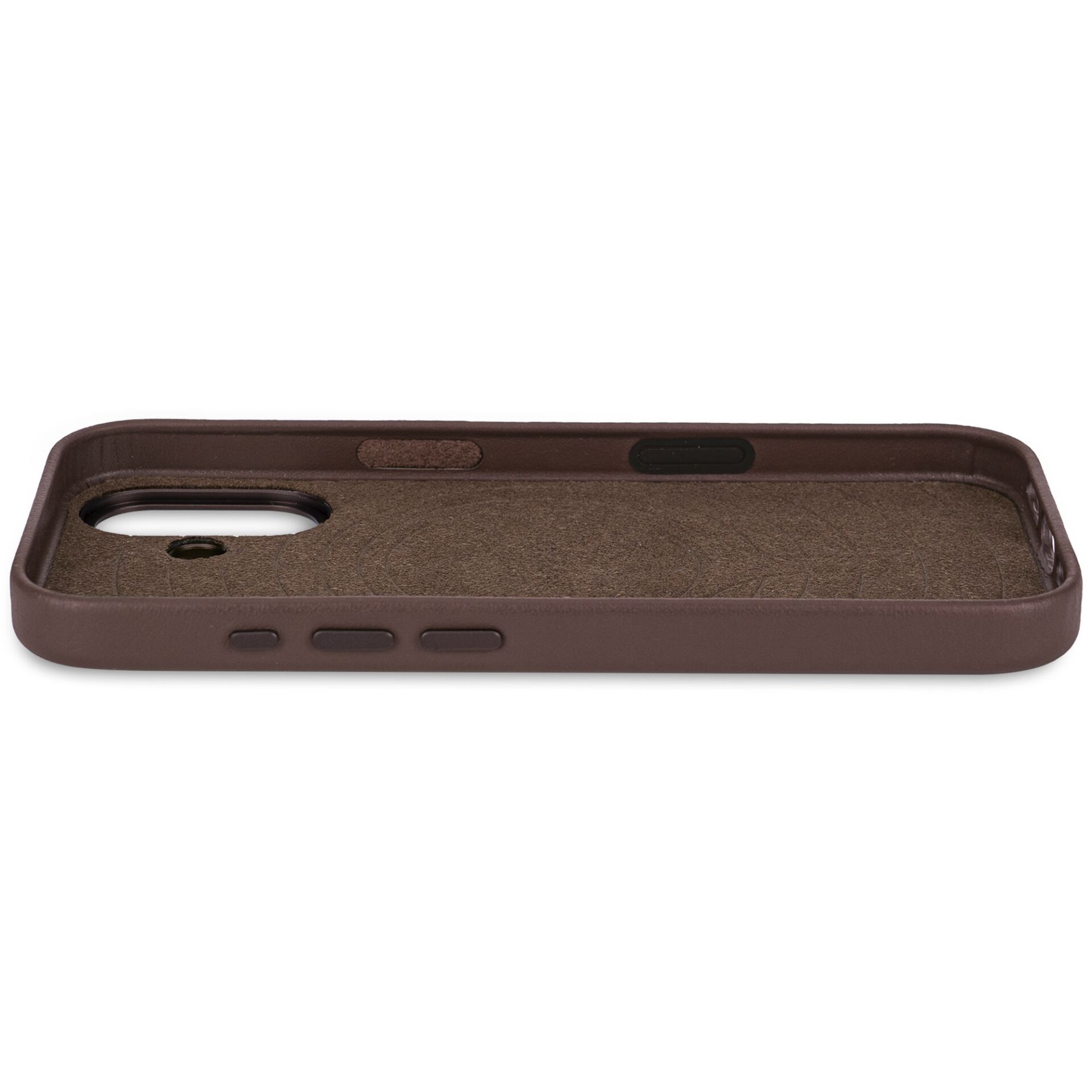 Decoded Leather Backcover with MagSafe for iPhone 17, Brown