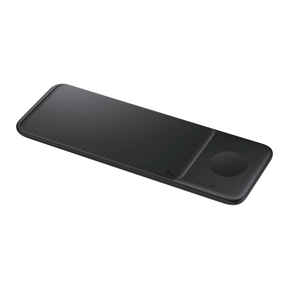 Samsung Trio EP-P6300TBEGEU 3-in-1 Wireless Charger with Wall Charger, Black