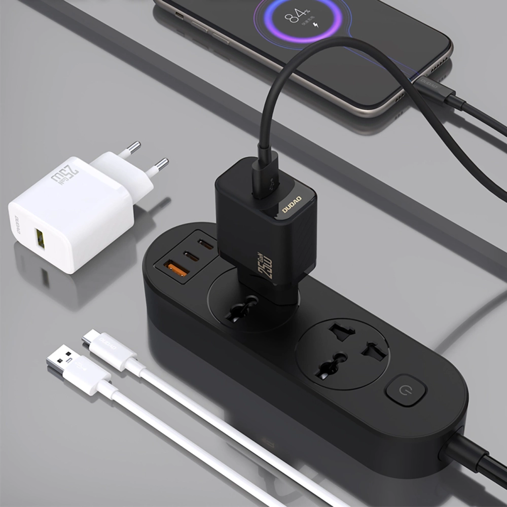 Dudao A27S 25W GaN USB-A Charger - White