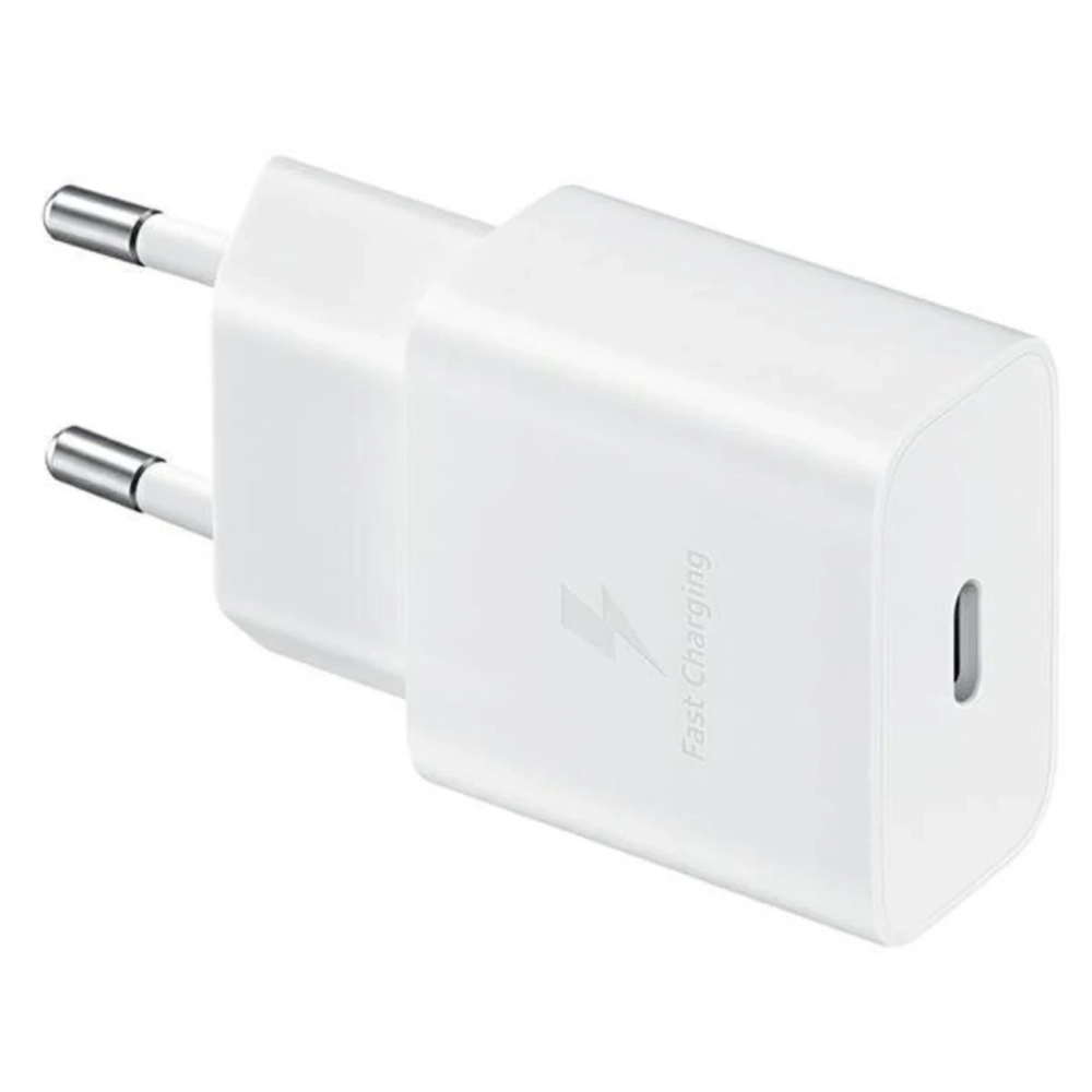 Samsung EP-T1510EWE 15W USB-C Wall Charger (OOB Bulk - Replacement Packaging) - White
